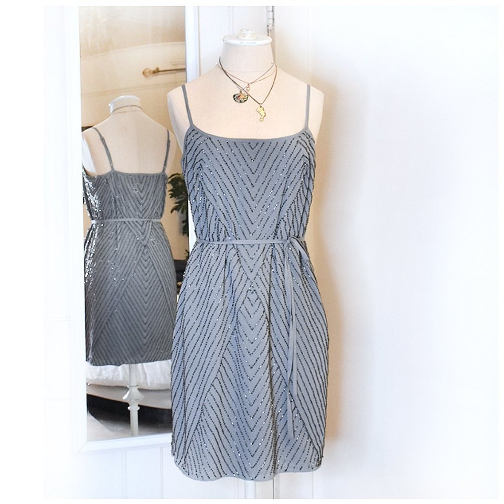 [ SUSANA MONACO ] Beaded Dress